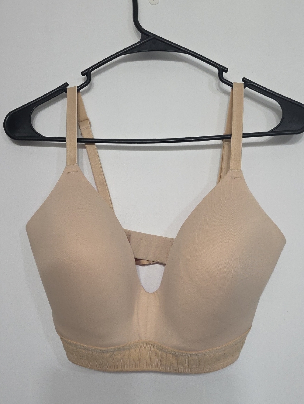 PINK Victoria's Secret Nude Longline T-Back Bra
